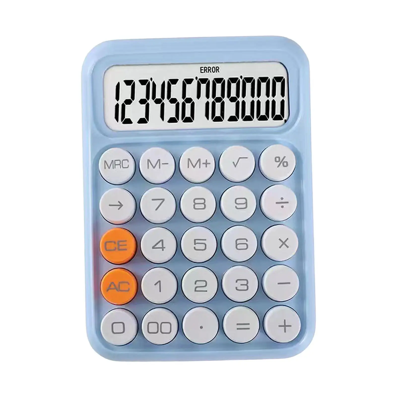 12 Digit Desktop Calculator Cute Pocket Basic Calculator Standard Function Desktop Calculators for Home Office Shop Business Use