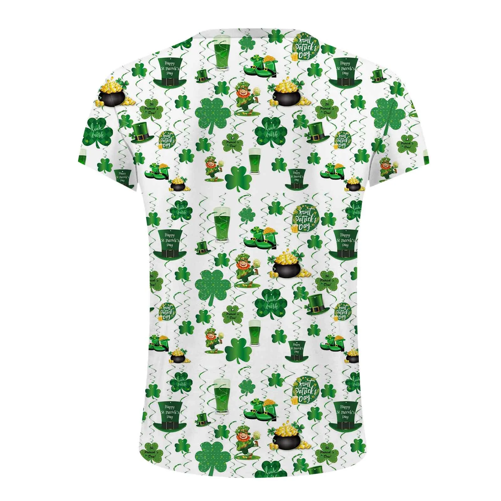 Cartoon Shamrock Shirt Love Shamrock Tshirt St Patrick's Day Shirt Saint Patricks Day Gift Shamrock Graphic Tees Irish Gifts vintage t shirts