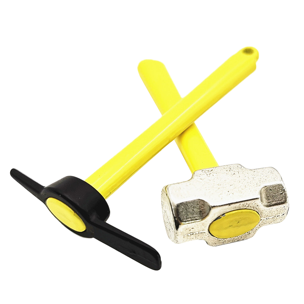 Miniature Hammer & Pickax, 1 10 Scale RC Crawler Accessories Decoration for Traxxas -4 4, RC4WD D90 D110 CC01 Axial SCX10 90046