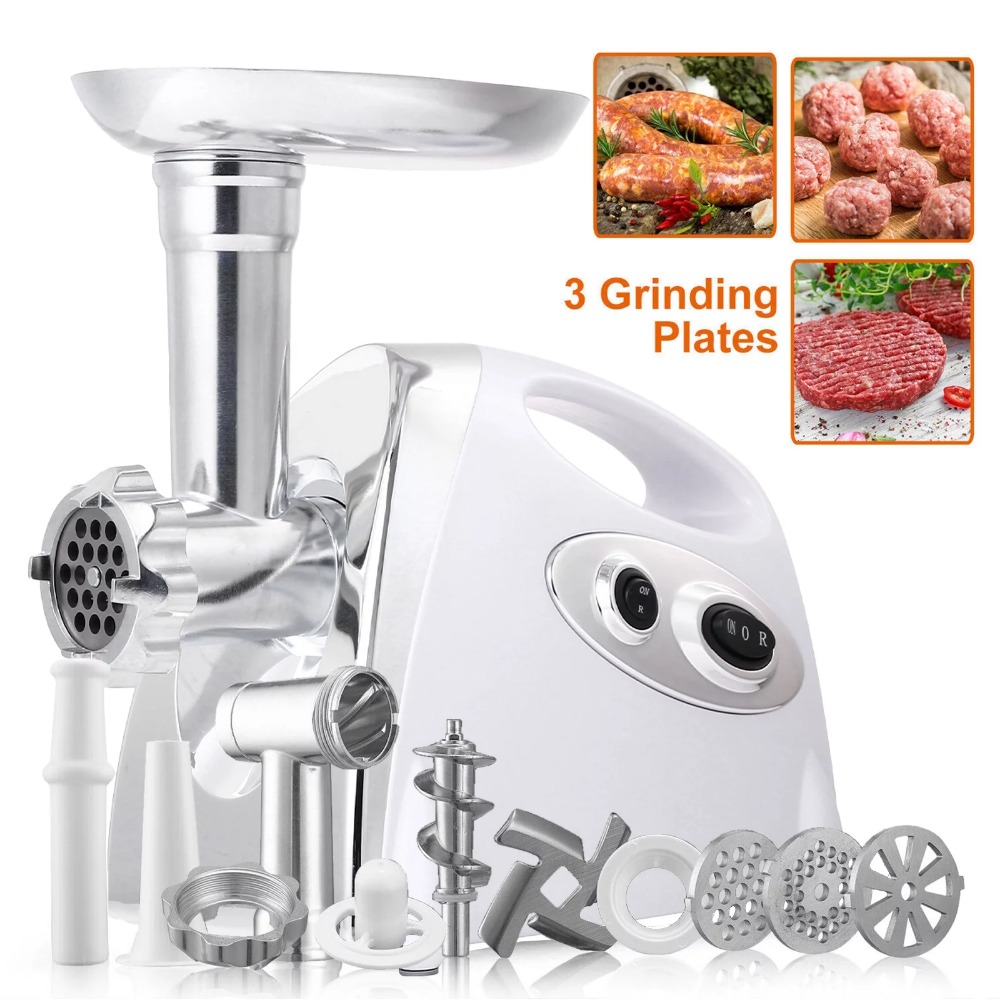 Title 2, 2023 New SUGIFT 1200W Electric Meat Grinder wit...