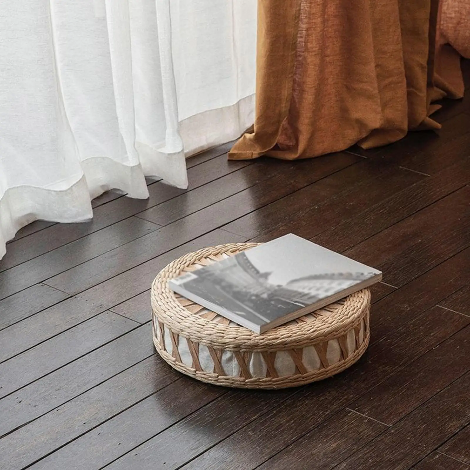 Meditation Cushion, Tatami Floor Cushion, Yoga Seat Pillow for Home Decor Yoga Prayer Living Room Holiday Gifts