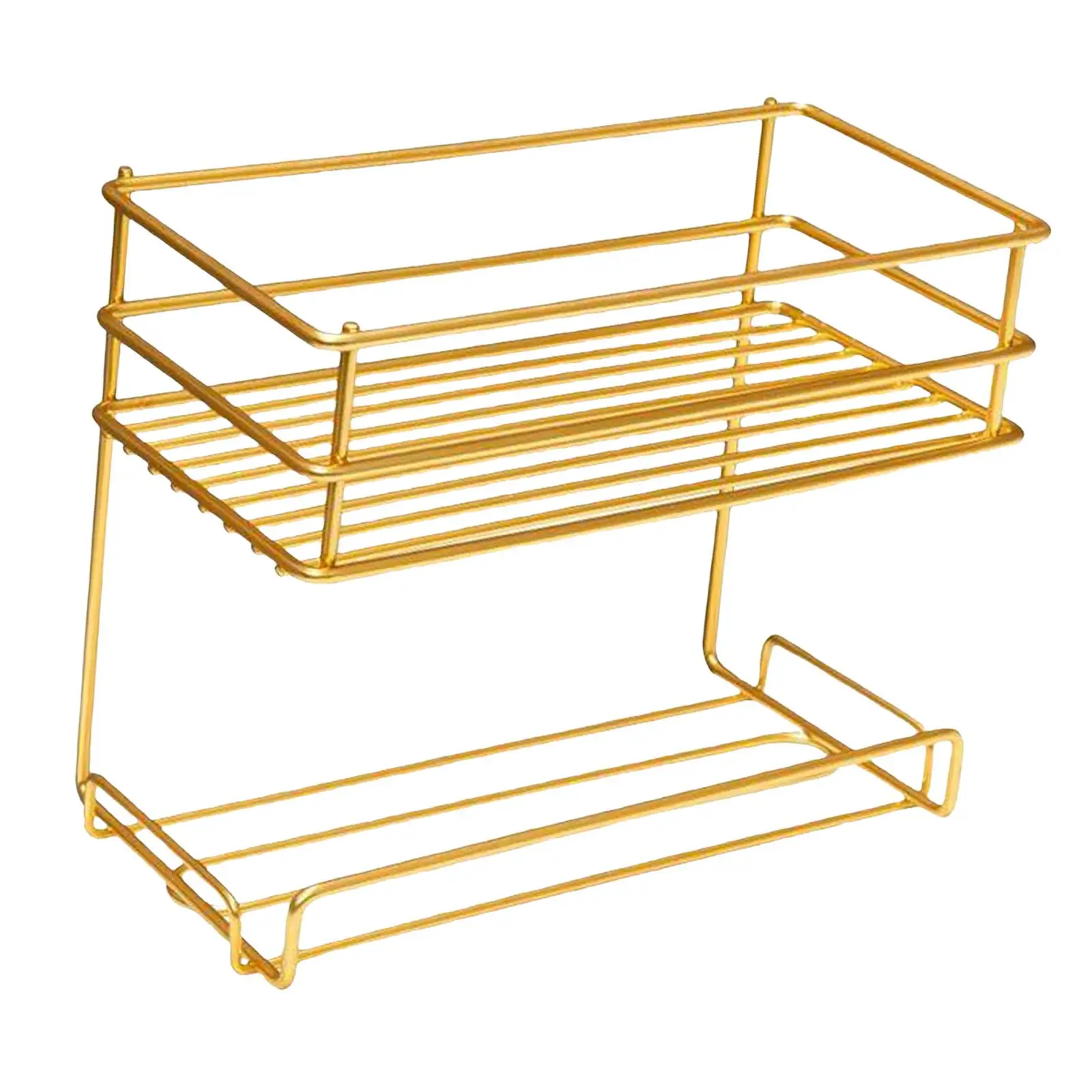 Bathroom Storage Rack Bath Organizer Accessorie Wall Mount Basket Storage Rack for Household Toilet Living Room Shower