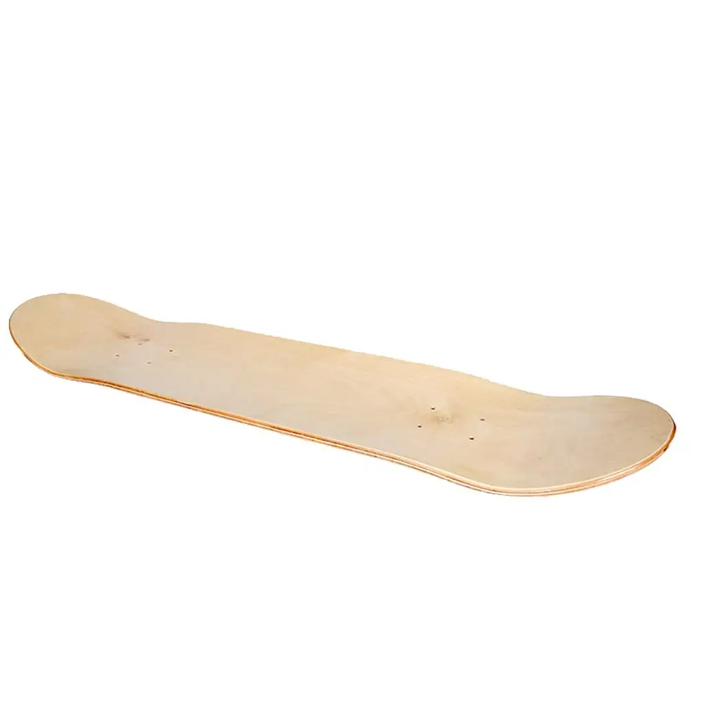 tongina 8,0 zoll 7-Schicht Einfache Stil Naturliche Ahorn Leere Skate Bord