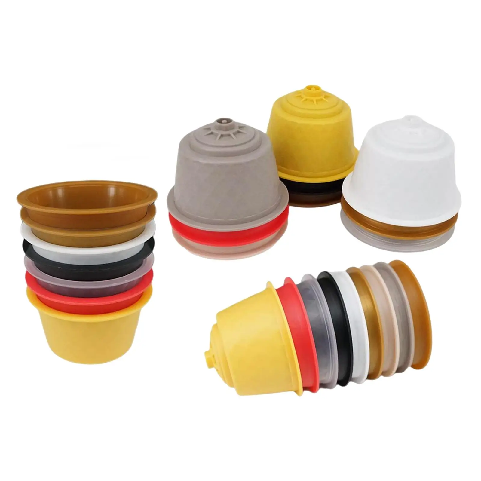 25Pcs Coffee Capsules Combo Set Portable Disposal Pods for Office Home Cafe