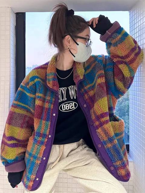 Womens Fuzzy Fleece Jacket Hoodie Cardigan Long Sleeve Hooded