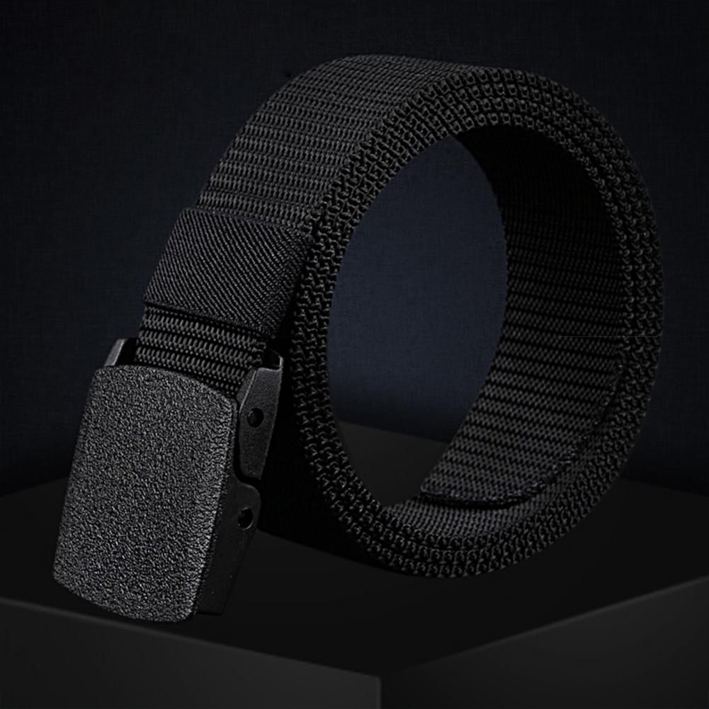 Title 10, Universal Jeans Men Belt Nylon Cloth Fabric Adj...