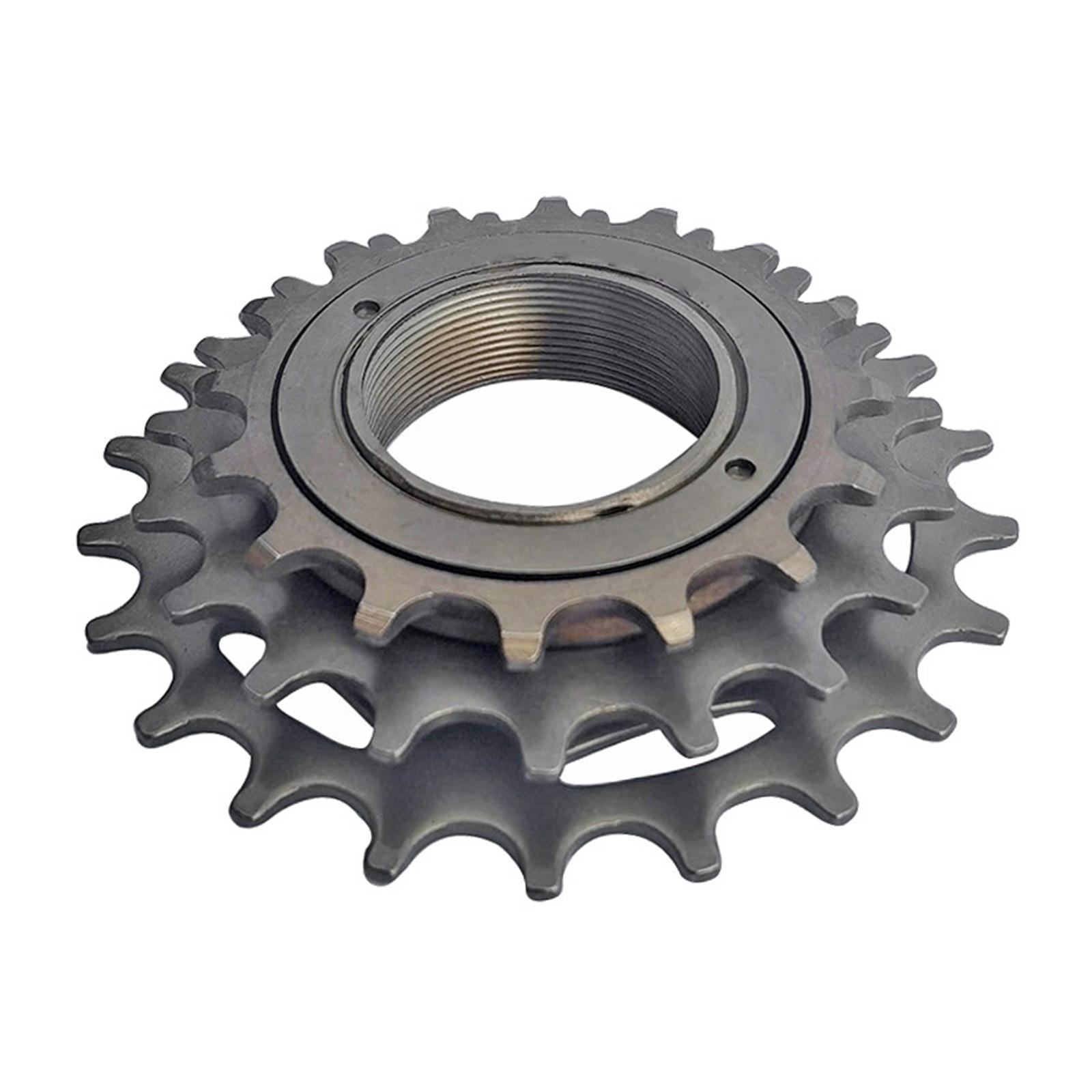 Bicycle Freewheel 3 Speeds 16/19/22T Bike Screw on Flywheel for Threaded Outer Diameter 34mm Rotary Hub Cycling Parts