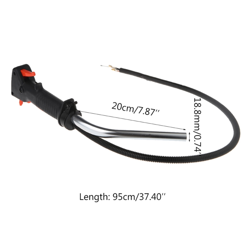 Title 6, Throttle Handle Right Control For Brushcutter G...