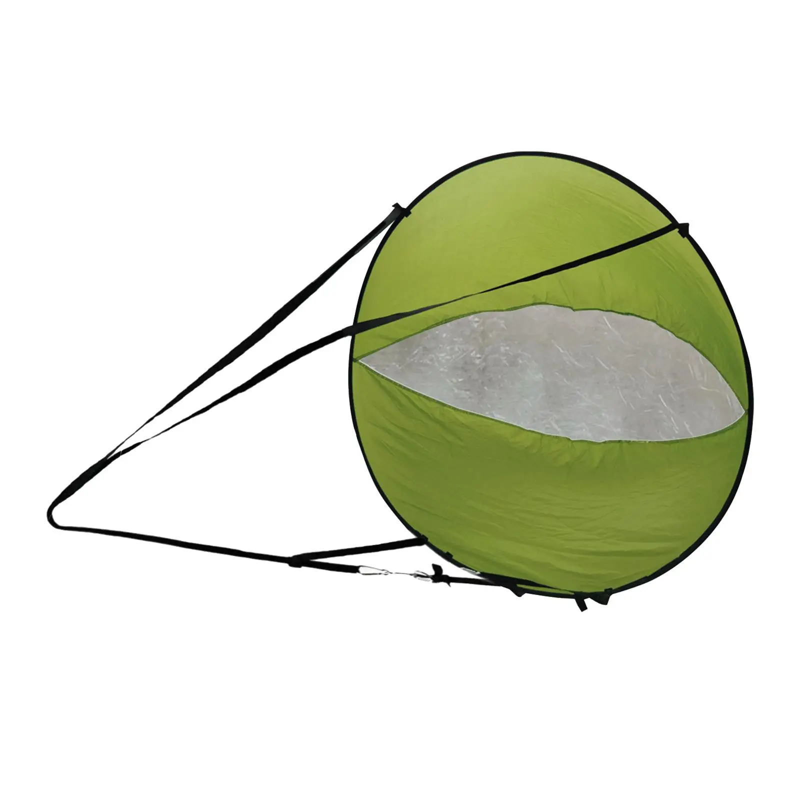 Downwind Wind Sail 108x108cm Kayak Wind Sail for Yachts Sailboat Kayaks