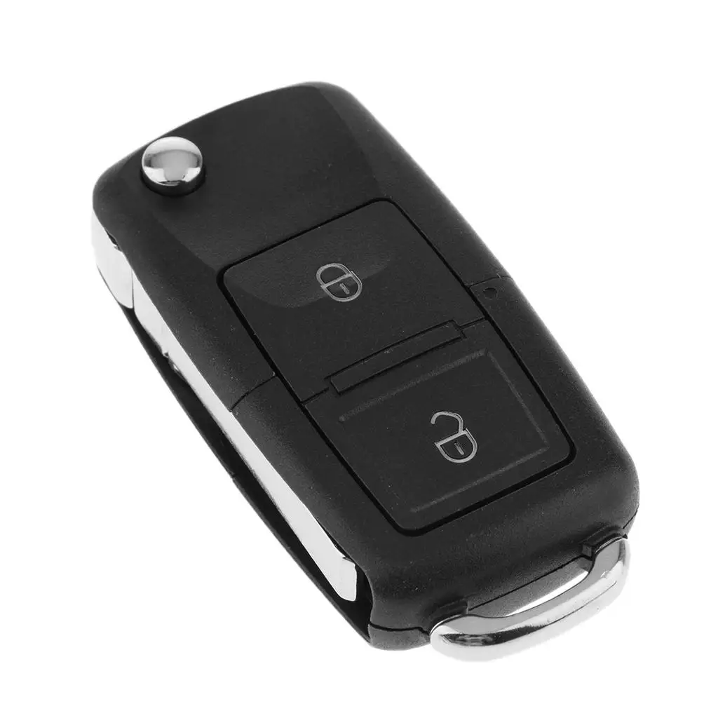 2 Buttons Car Flip Remote Key ID48For Golf MK4 Part Number:1J0959753CT
