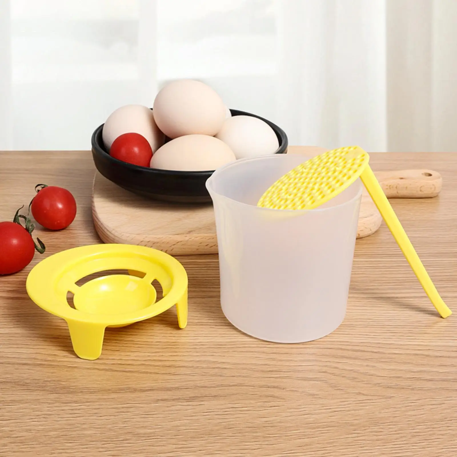 Egg Separator Cream Foame Egg White Separation Egg Fluff y Manual Egg-Beating Household Baking Tools for Home Kitchen