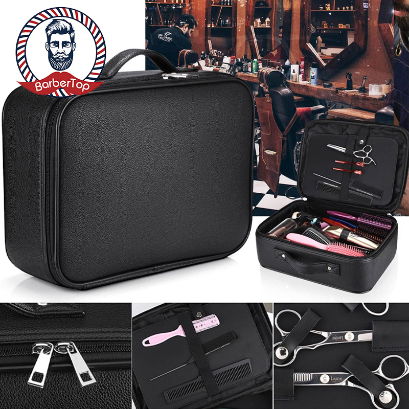 Best of Fashion Barber Hair Scissor Salon Tool Bag Black Hairdressing Tools Waterproof Large Capacity Storage Box Portable Hard Suitcase Reviews & Tips