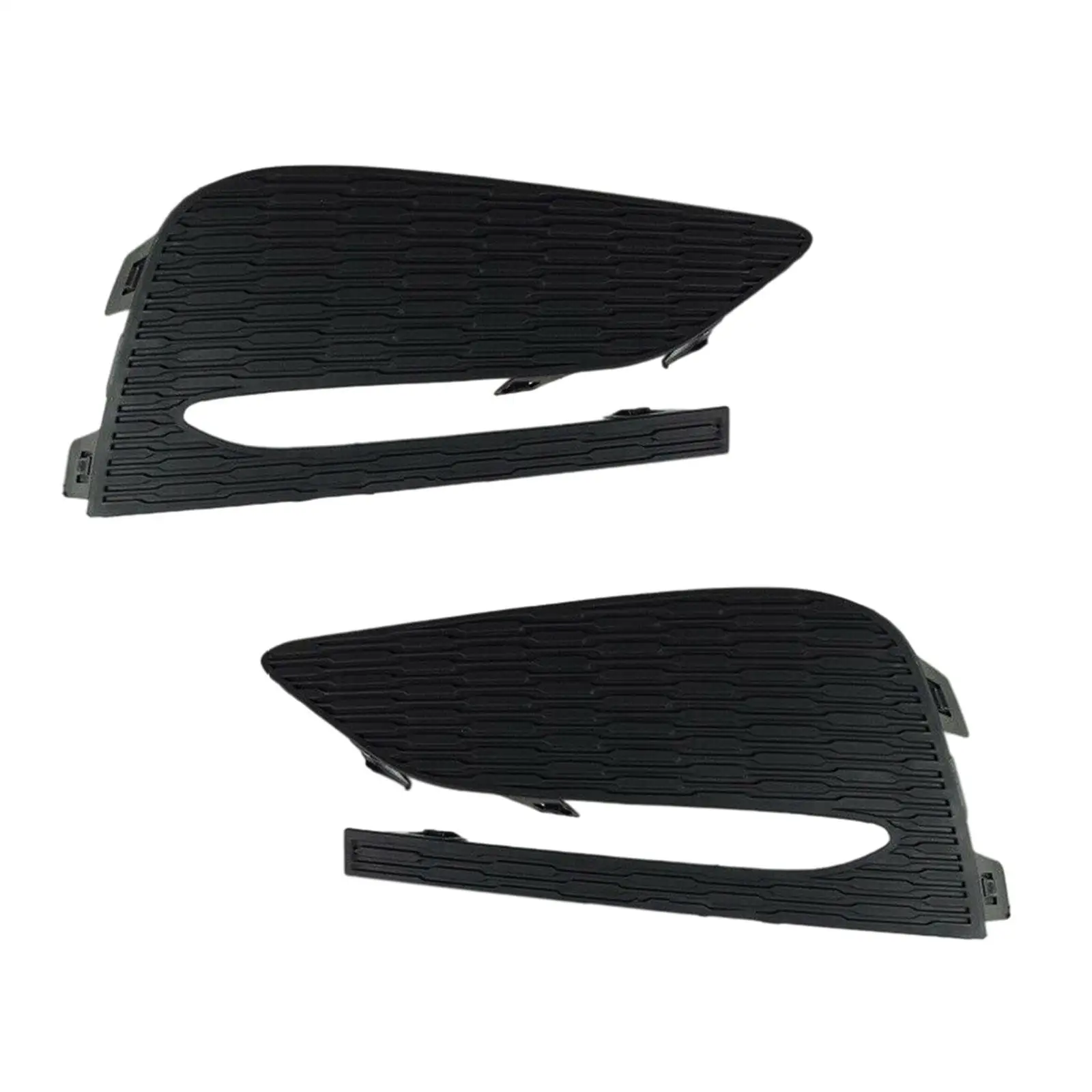 2Pcs Front Fog Light Cover Replaces Left Right for 2016 2017 2018 Car Accessories Durable