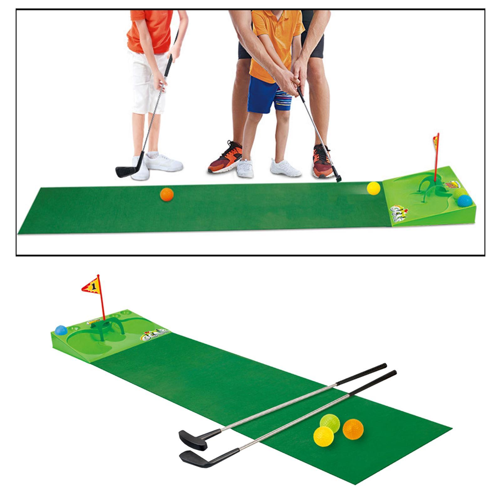 Mini Muti-Function Interactive Golf Practice Set for Party Backyard 