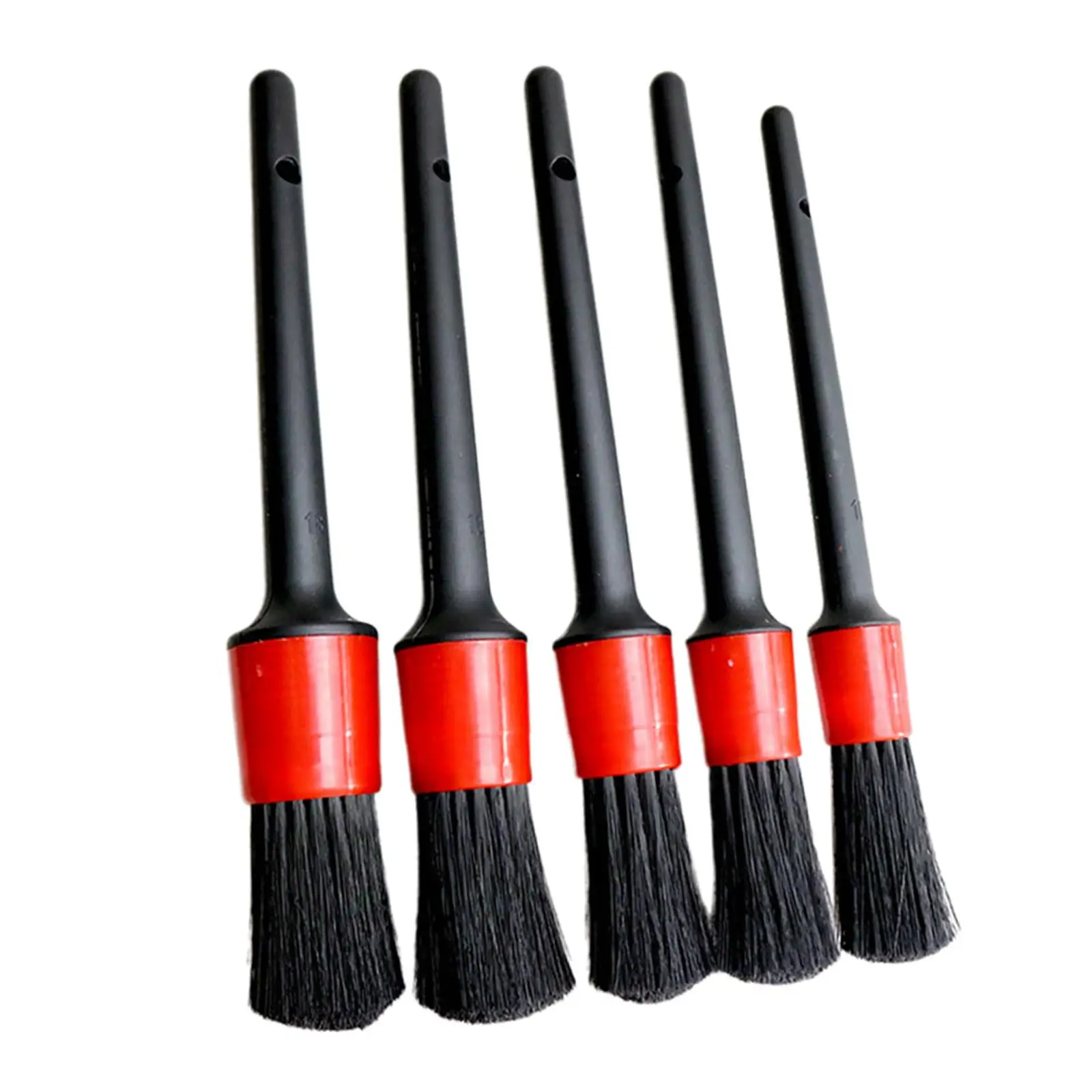 4 Brush Set 5 Different Brush Sizes  Handle   Cleaning Engine,Dashboard,,Wheel,Interior,,Car,Motorcyc