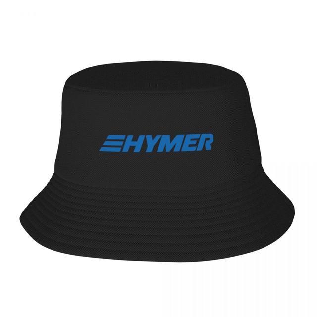 New Hymer Caravan Camper Logo Bucket Hat Vintage black Hip Hop