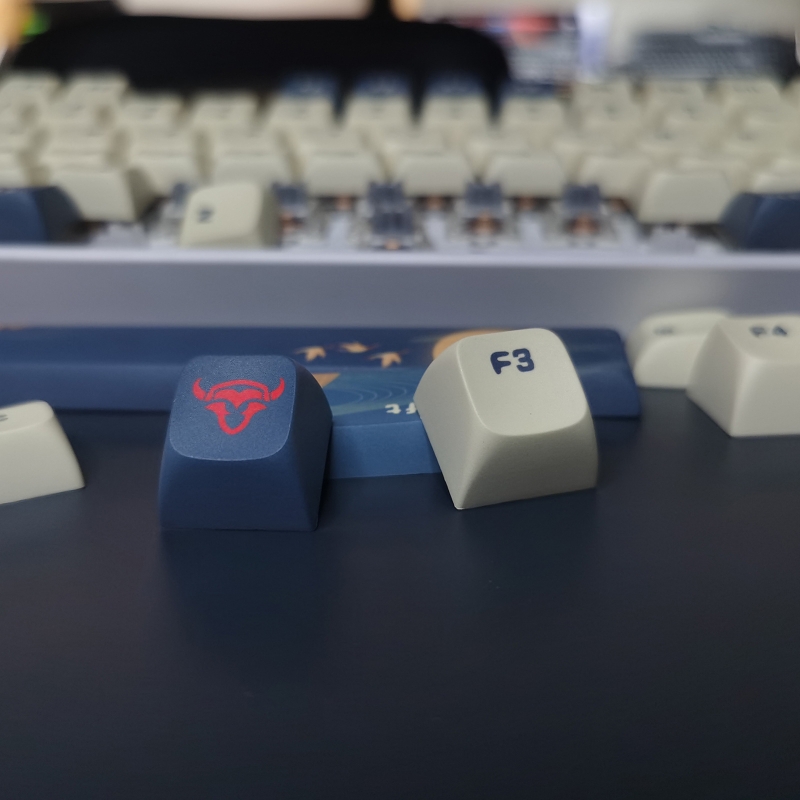 115 chaves pbt keycap tintura sublimação kda