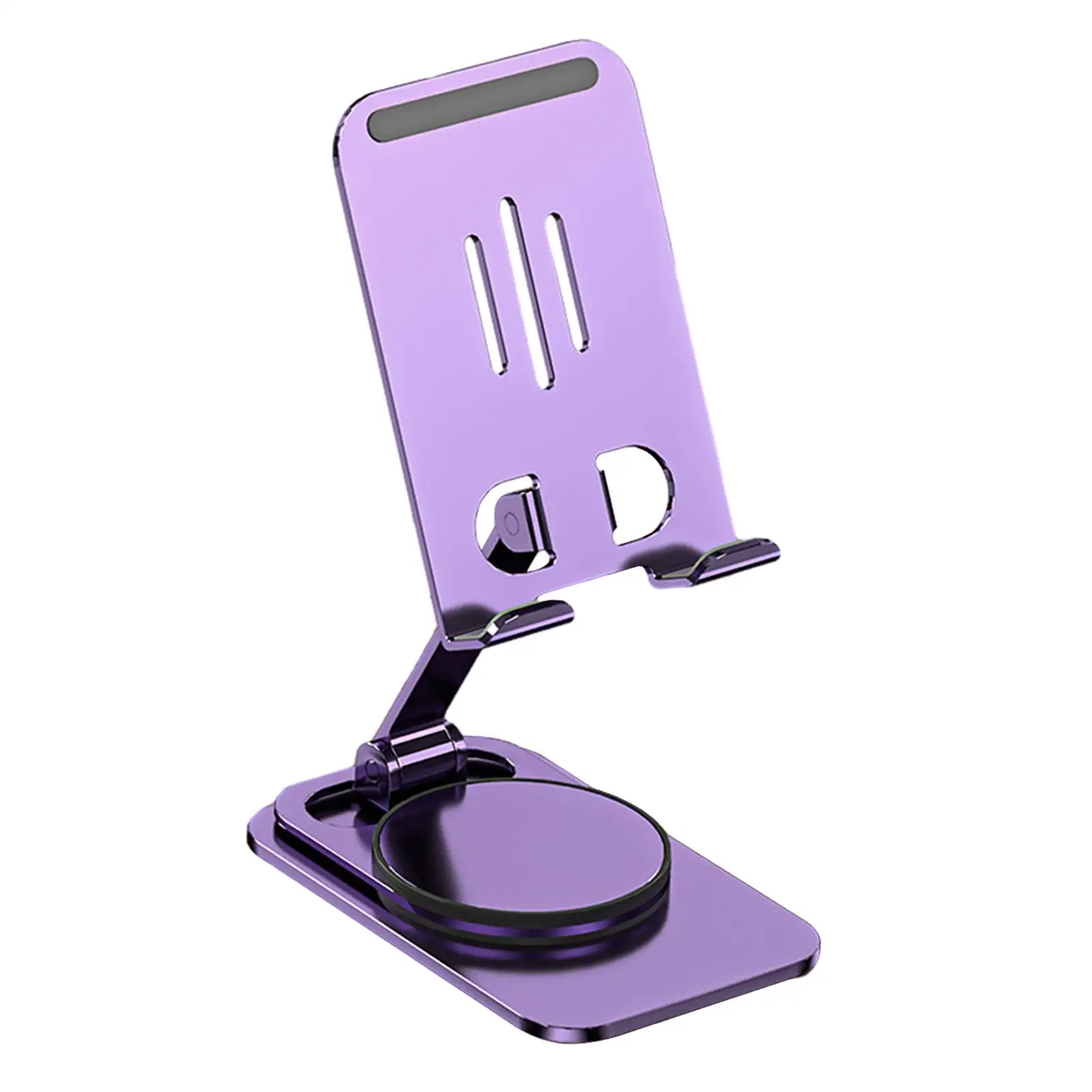 Phone Stand Portable Aluminum Foldable Universal Angle Height Desktop Phone Holder Tablet Stand for Phone All Phones Desk Tablet
