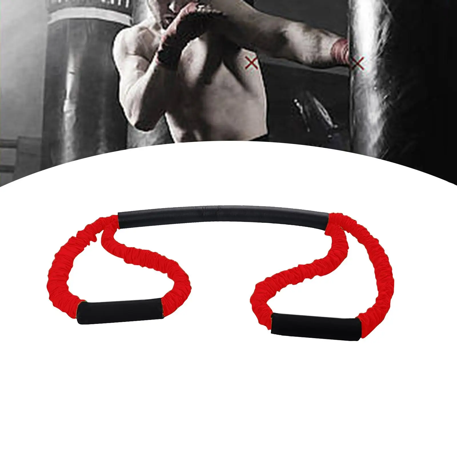 Boxing Resistance Bands, Sports Resistance Bands with Comfort Grips, Training