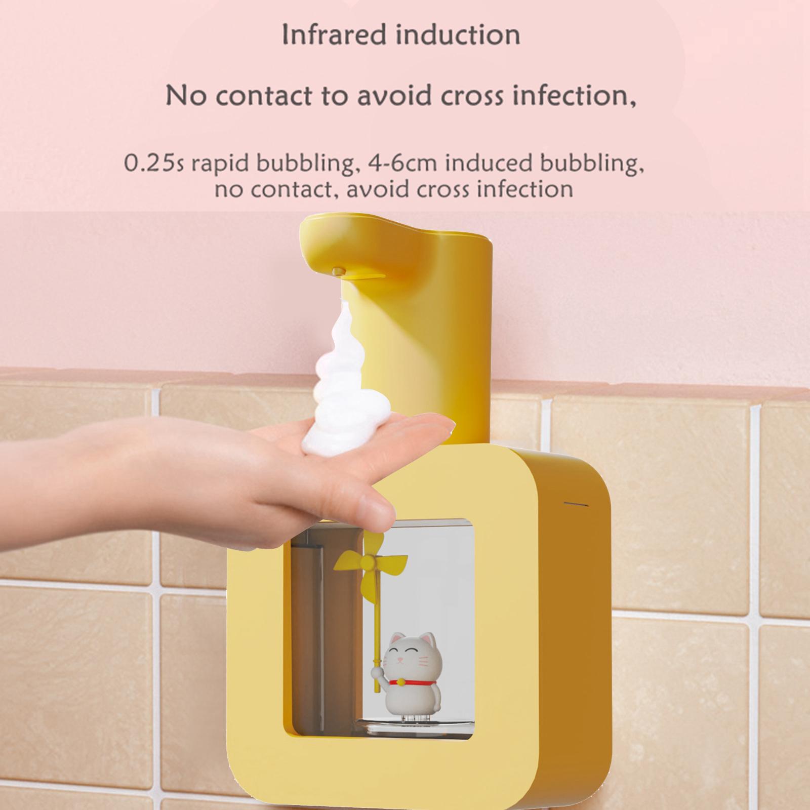 Automatic Soap Dispenser USB Rechargable Induction Liquid Dispenser Foam Soap Dispenser for Restaurant