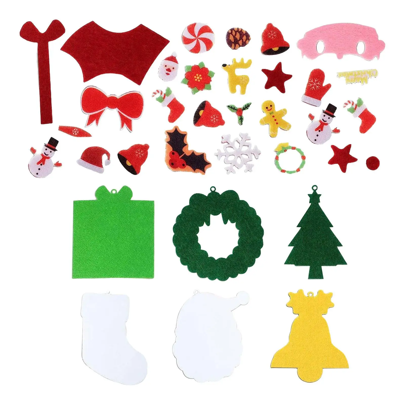 24 Pieces Christmas Craft for Kids, Christmas Decoration, DIY Christmas Tree