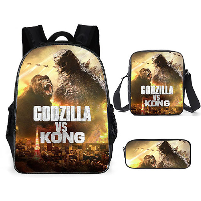 Godzilla Backpack, King of Monsters Kids Rucksack School Bag