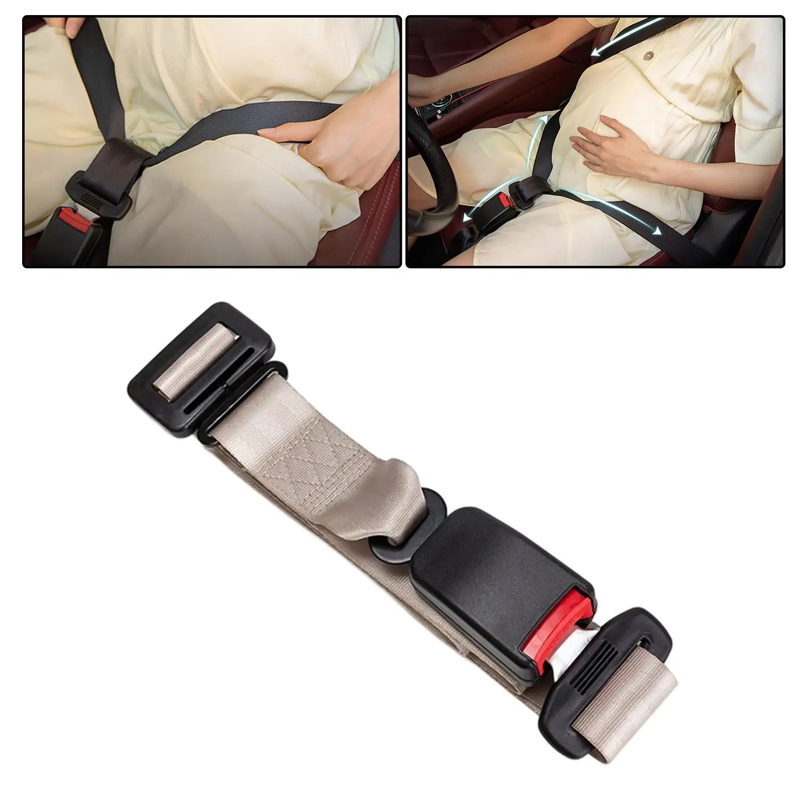 Pregnancy Car Seat Safety Belt Prevent Compression of Abdomen Comfort Accessories Adjuster for Pregnancy Woman