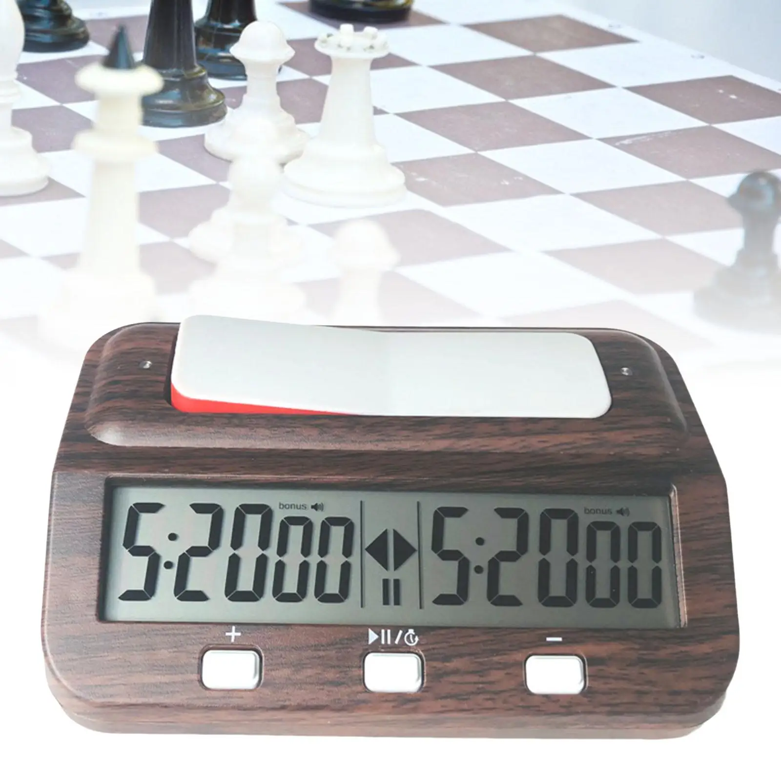 Professional Chess Clock Game Timer Analogue Chess Clock Reward Function Tournament Clock for Chinese Chess Game Board Game