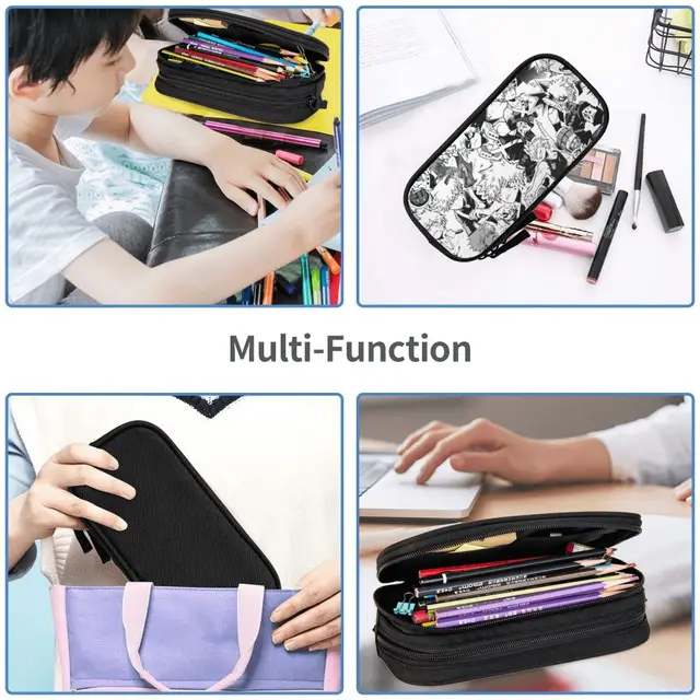 Bakugo Katsuki My Hero Academia Pencil Case New Anime Pen Holder Bag  Student Big Capacity School Supplies Gift Pencilcases - AliExpress