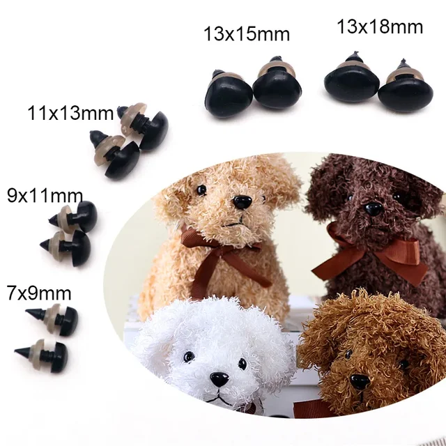 90 Paires D’yeux En Feutre Pour Peluches Et Amigurumi - 3 Tailles - Noir Et Blanc - Sécurisés