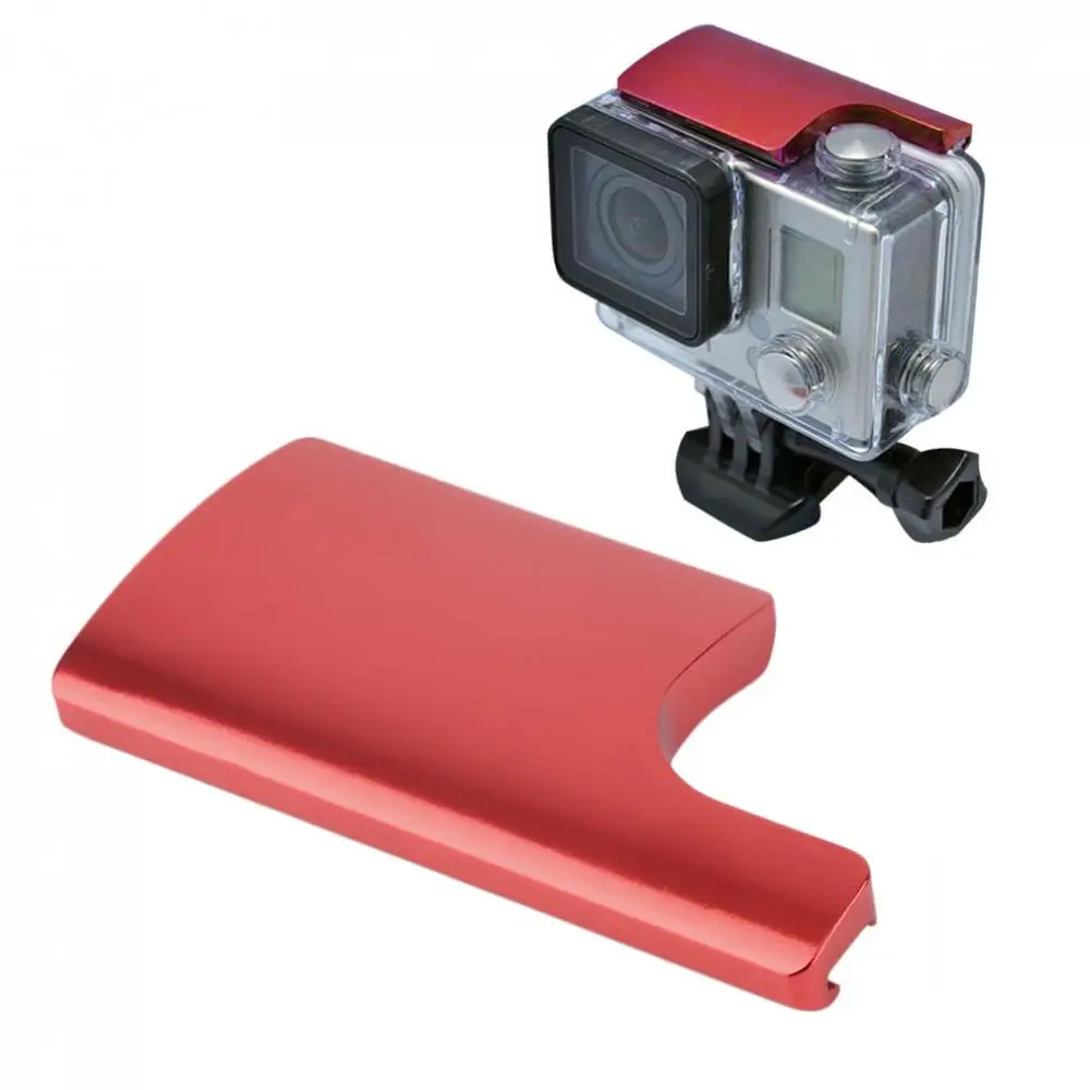 Aluminum Alloy Waterproof Housing Case Lock Buckle for Gopro  3+/4 Camera  Red