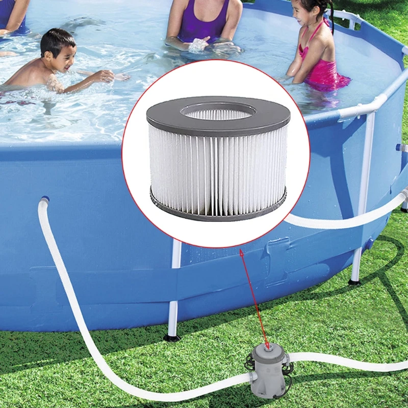 Mspa 1Pc Inflatable Swimming Pool Hot Tub Filter Replacement Compatible with MSpa 