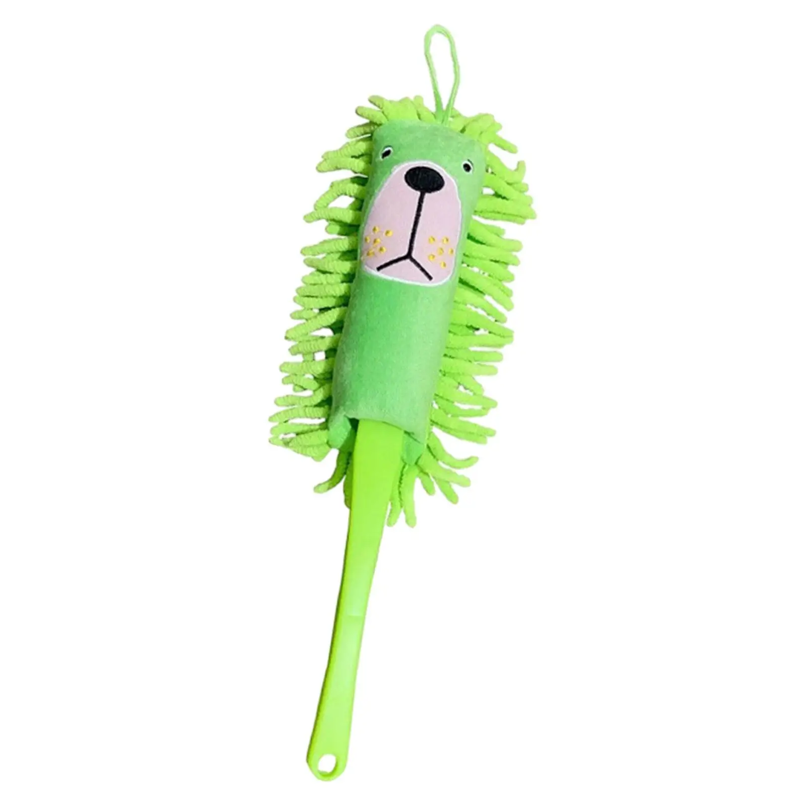 Microfiber Duster Brush Comfortable Grip Cute Detachable Washable Duster for Household Furniture Kitchen Computer