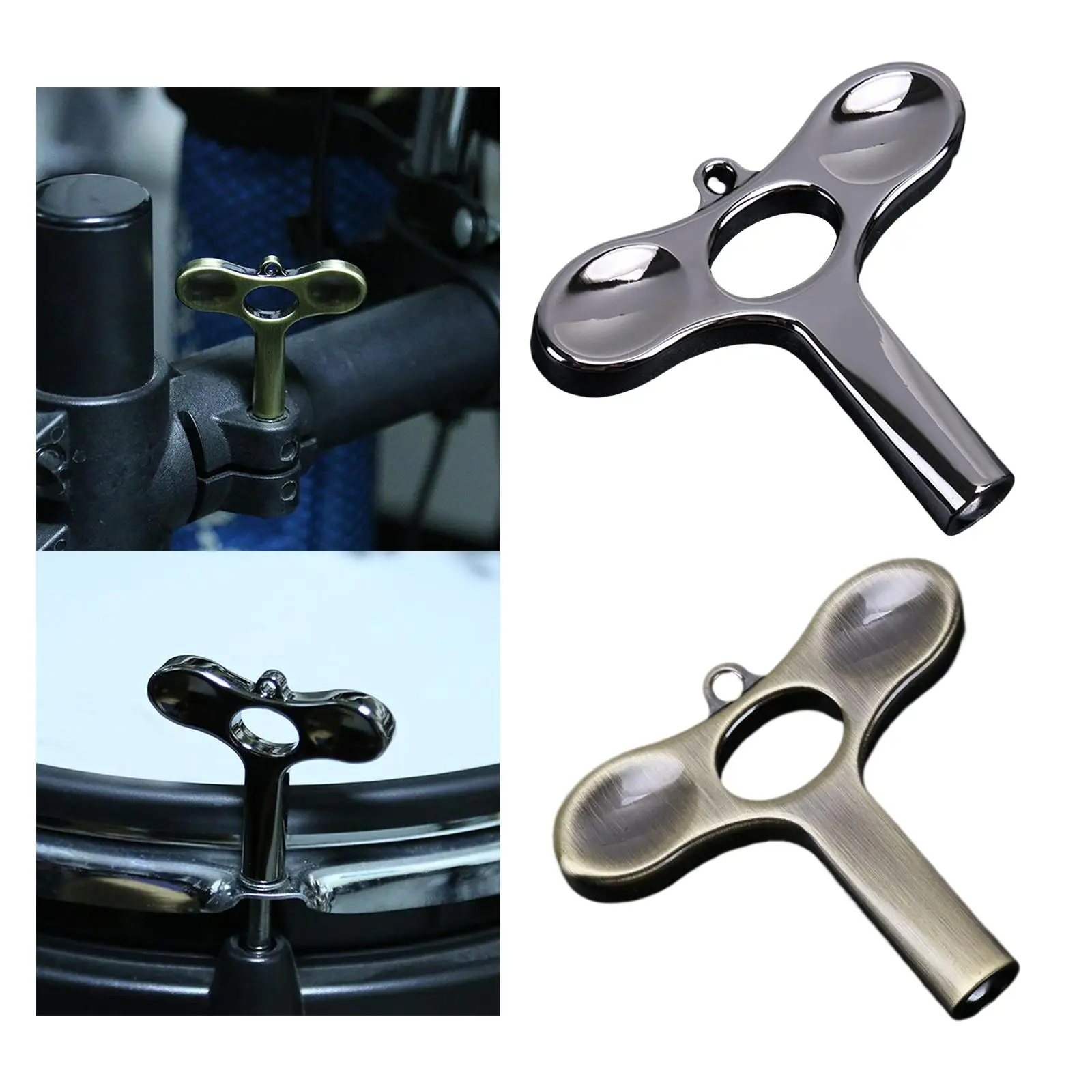 Professional Drum Key with Hanging Hole Musical Instrument Assembly Tool Drum