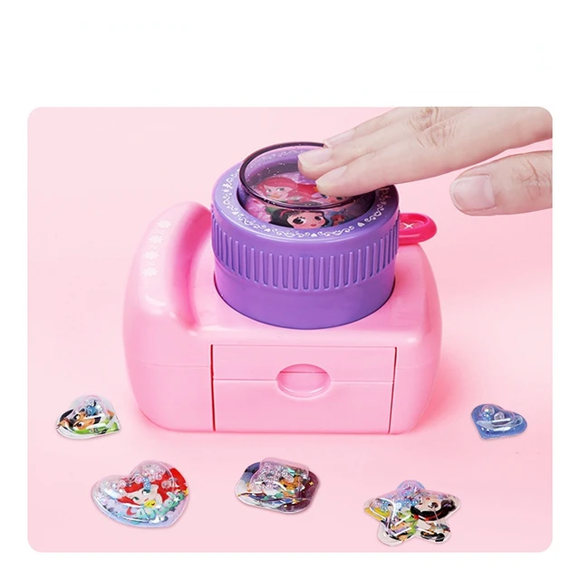 Disney Frozen 2 Princess Elsa Anna Sticker Machine Manual Diy 3d Printer  Education Creative Toy For Kids - Toy Cameras - AliExpress