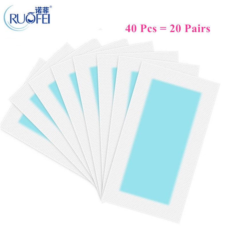 Best of 40pcs=20sheets Summer New Hot Sale Professional Beauty Hair Removal Paper Double Sided Cold Wax Strips Paper For Leg Body Reviews & Tips