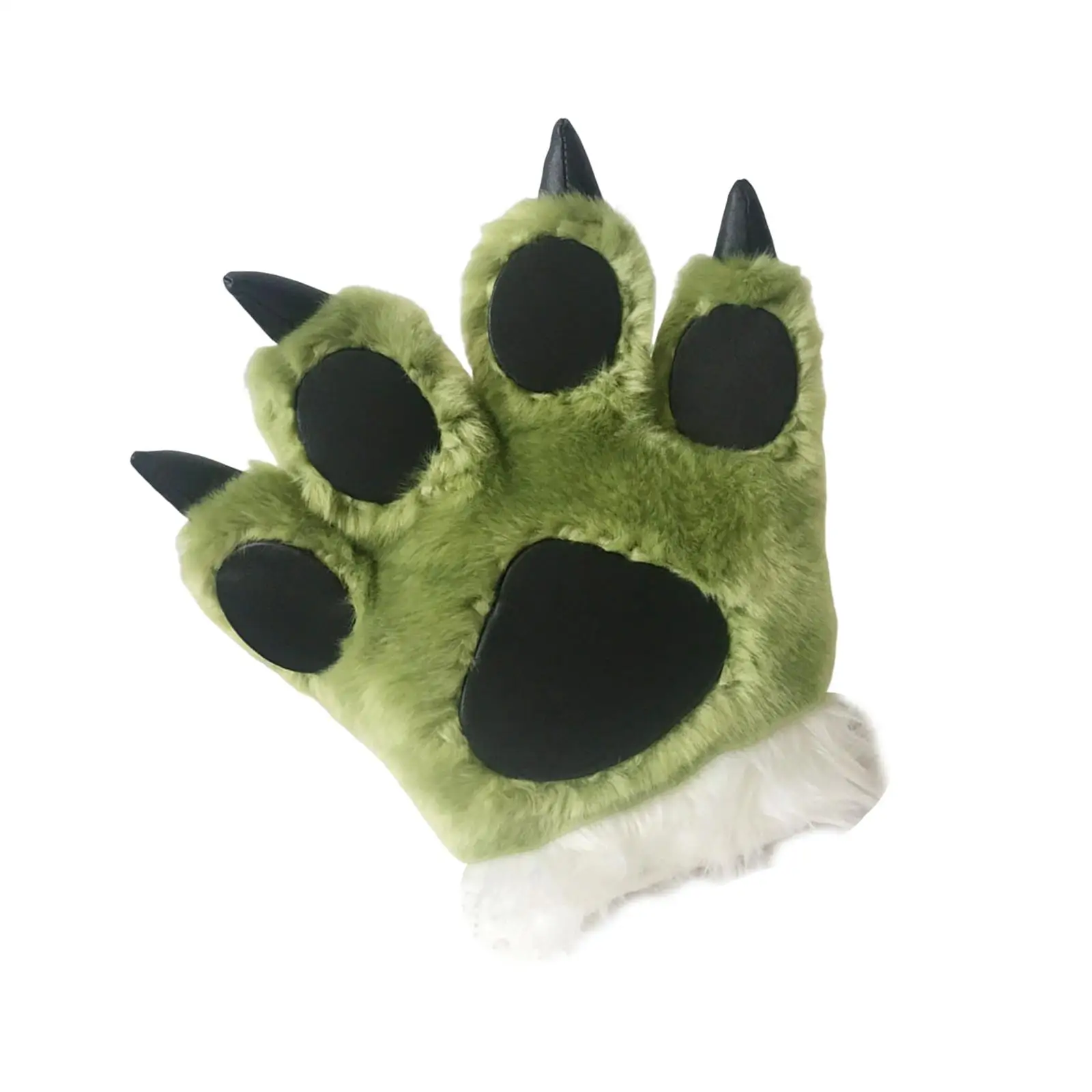 Cute Simulation Animal Palm Paw Glove Plush Toy Soft Game Prop Educational Toys Clawen