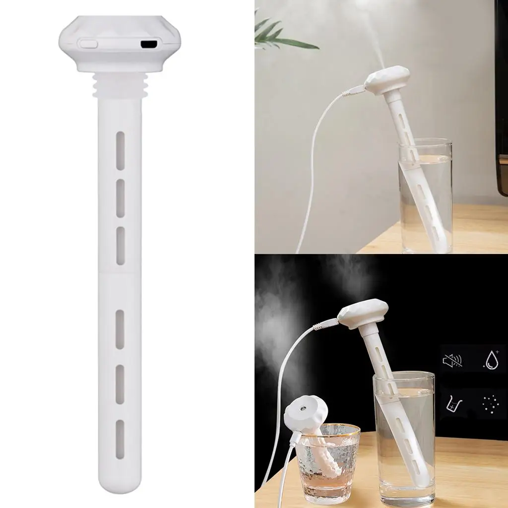 USB Air Humidifier in-bottle Night Light for Car Office