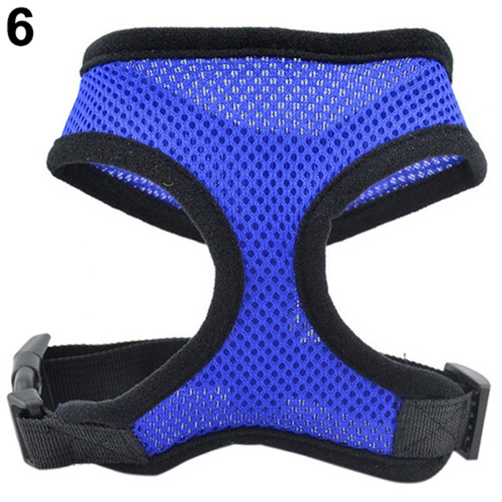 Title 7, Breathable Small Pet Collar Mesh Dog Harness an...