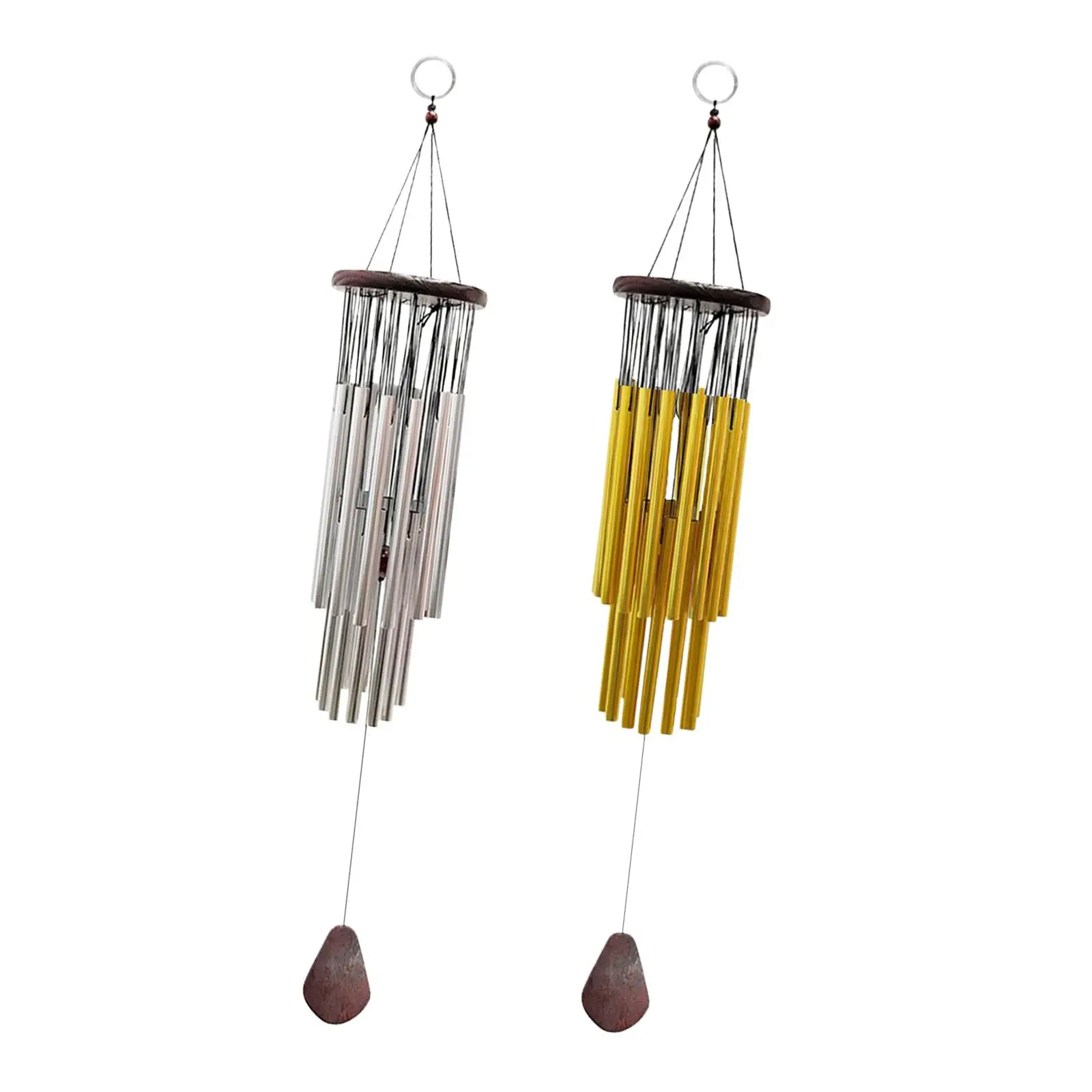 Hand-made Wind Chimes 27 Tubes Gifts Hanging Decor Metal Wind Bell For Yard  Balcony Home Xmas - Chimes - AliExpress