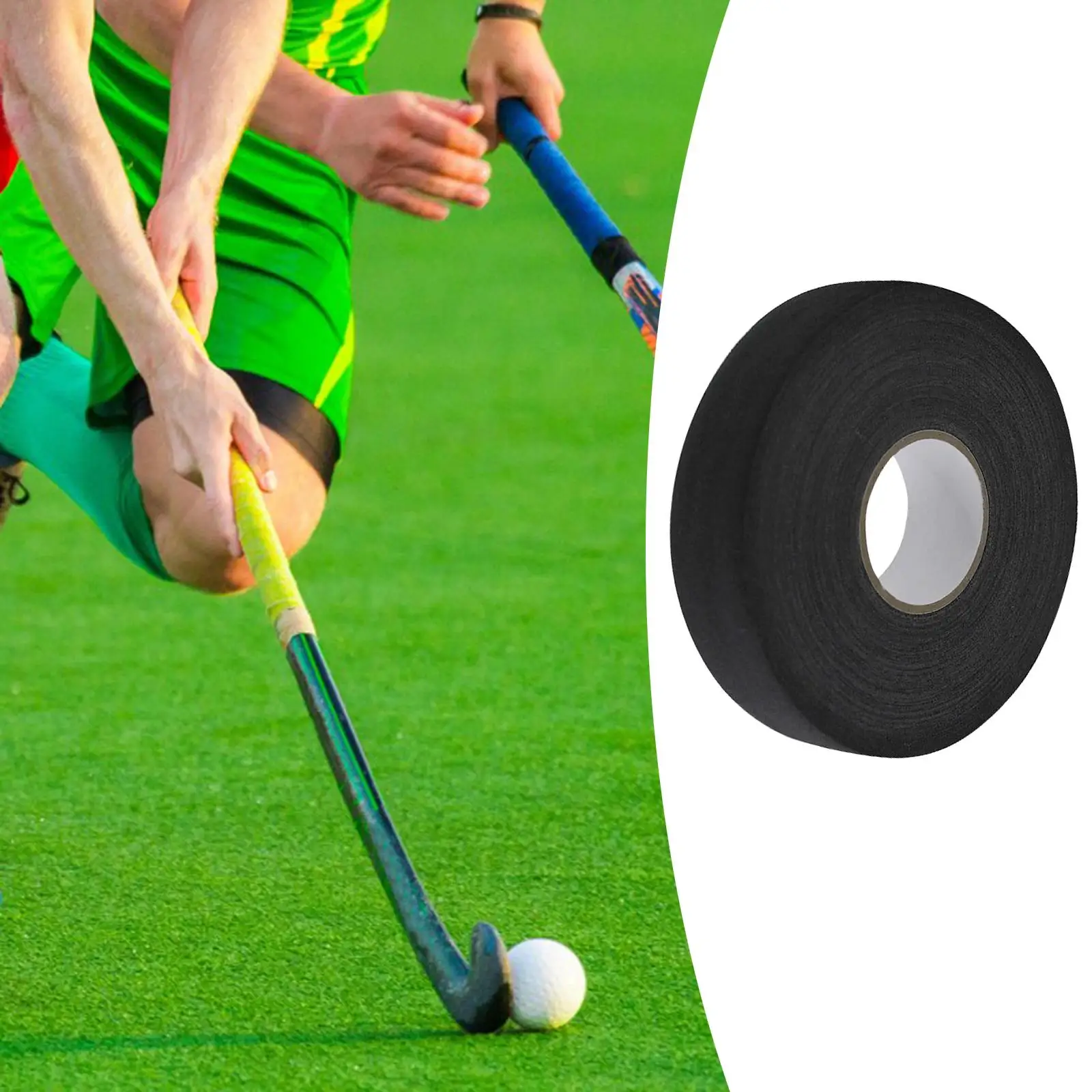 Ice Hockey Cloth Tape 82ft Water Resistant Sports Tape Roller Hockey Wrapping Belt Hockey Stick Tapes for Sports Badminton Grip