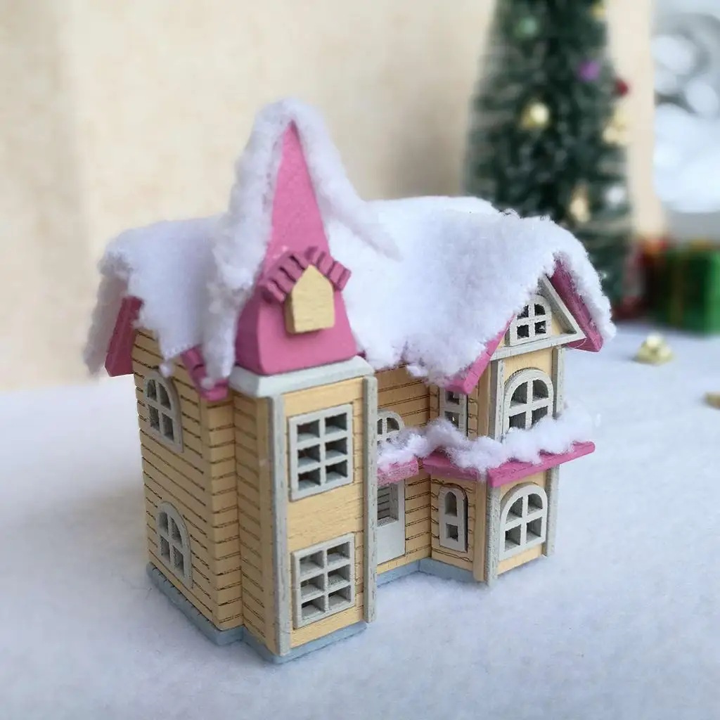 Building Christmas Decoration - Lolita Town House Children Birthday Gift