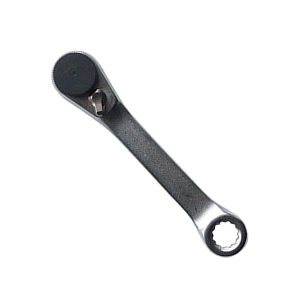 72 Ratchet Socket Wrench /4-inch Ratchet Wrench Hollow End Wrench Tool Repair Accessories