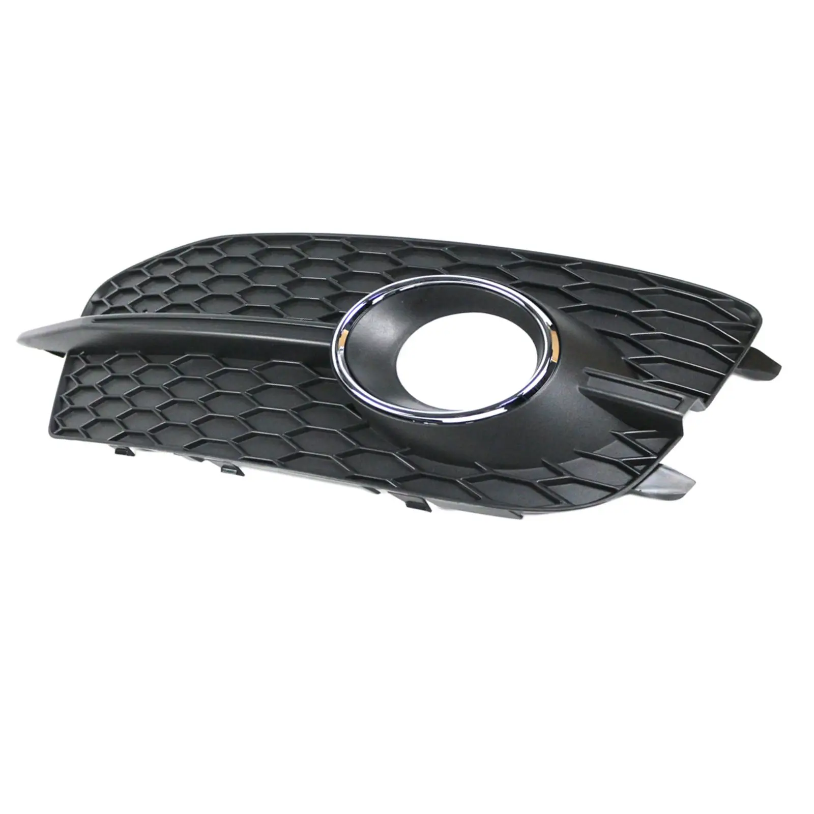 Front Fog Light Cover Grill Decorative Body Fittings Mesh Grille for Audi Q3 S Line Replaces Accessory Parts Protection