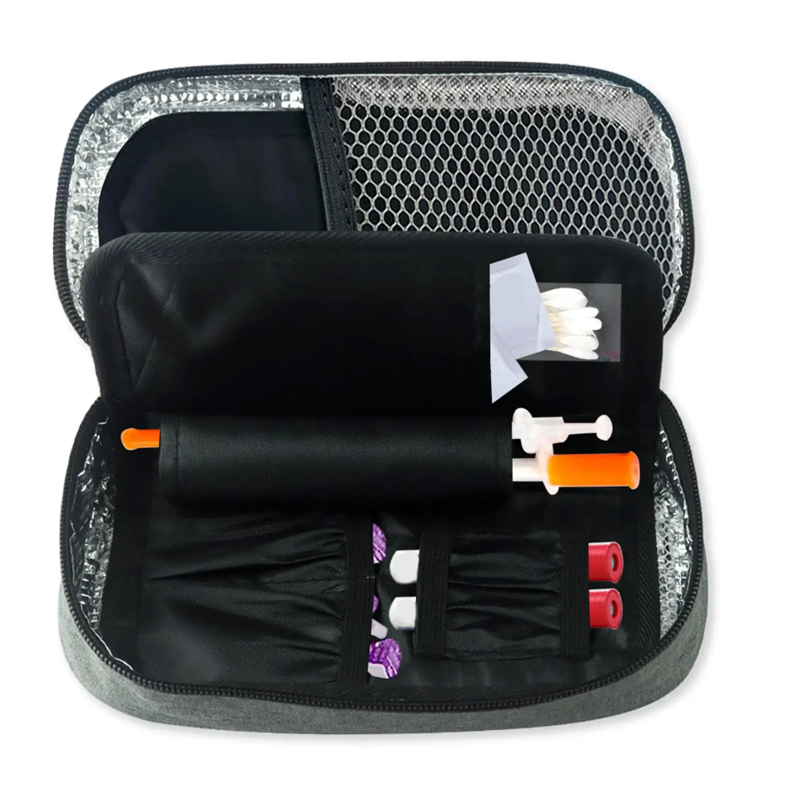 Reusable Cooler Travel Case with Detachable Pouch Protector Organizer Cooling Bag