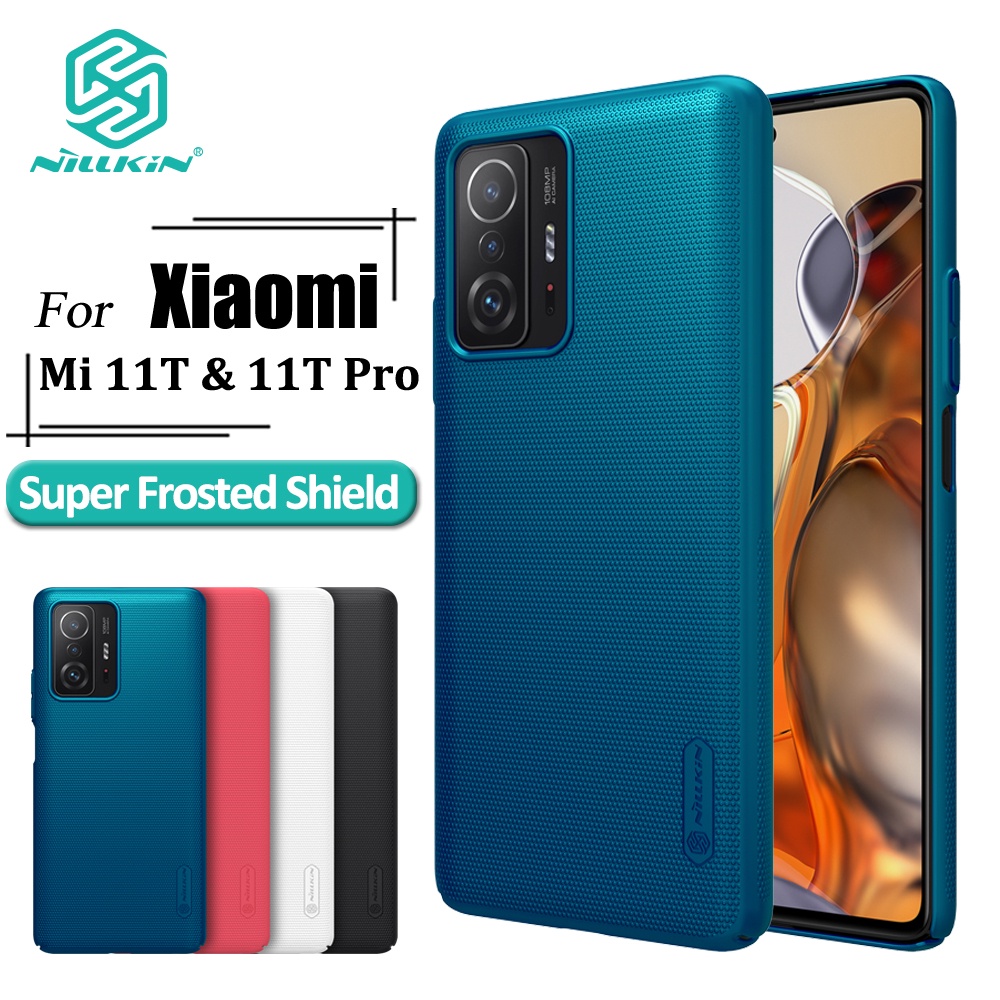 Суперматовый защитный чехол Nillkin для Xiaomi Mi 11T Pro, Матовый Жесткий  чехол из поликарбоната с защитой от отпечатков пальцев, роскошный  ударопрочный чехол-накладка для телефона | AliExpress