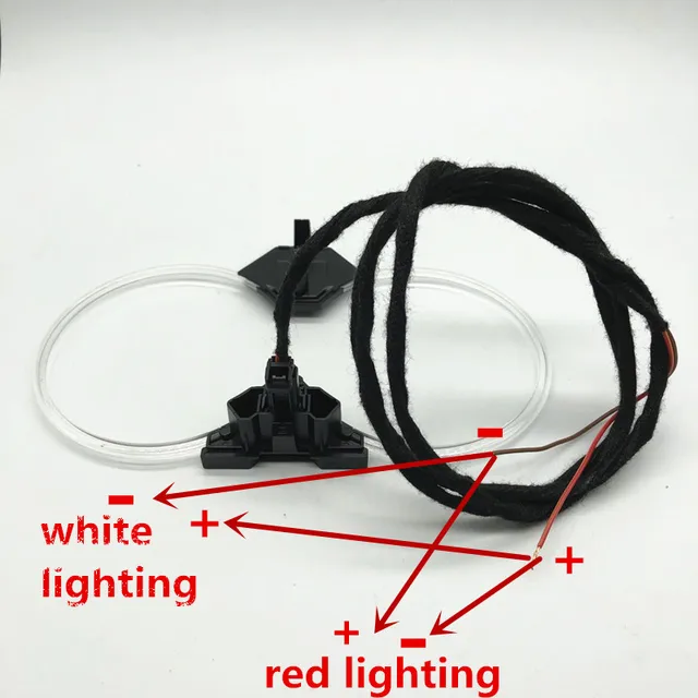 car Led Ambient light Cup holder light with wiring Harness upgrade For Audi  A3 S3 8V 2013 2014 2015 2016 2017 2018 8V0947157A - AliExpress