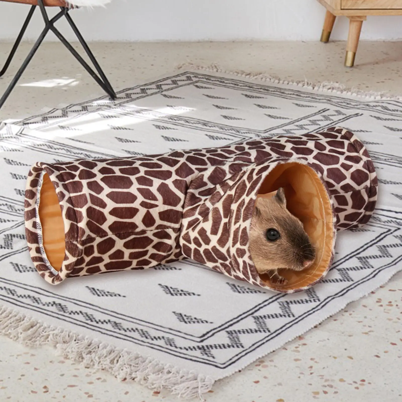 Guinea Pig Tunnel Tube, Pet Interactive Toy,   Small Animal Playing Interactive for Hamster Rabbit 