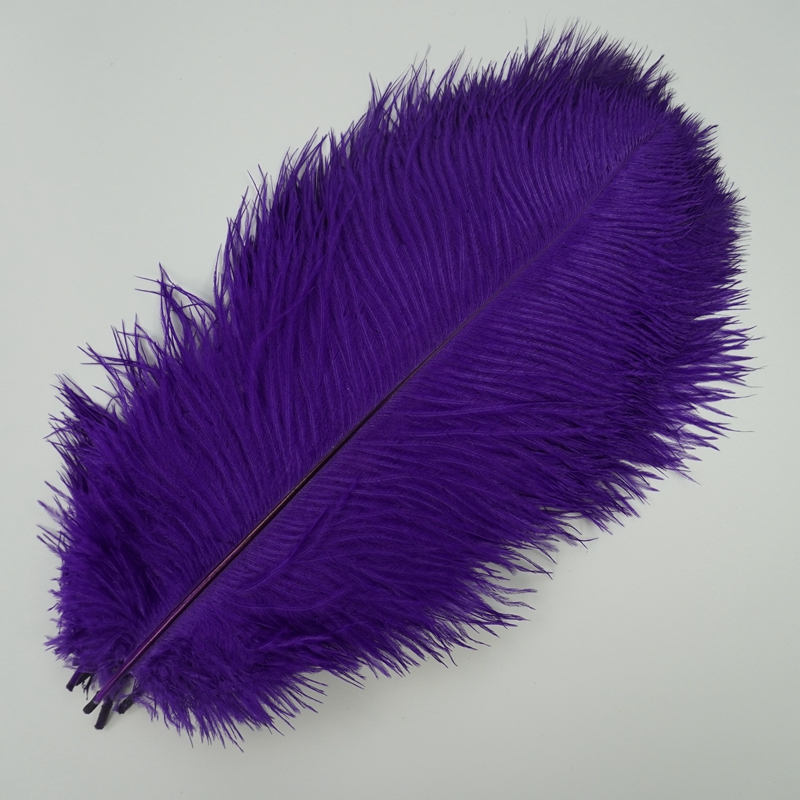 10 Teile/los Straußenfedern zum Basteln 40-45 cm 16-18 "Große Schwarz Weiß Tischdekoration Zubehör Dekor Hochzeit Party Dekoration – Detail 6