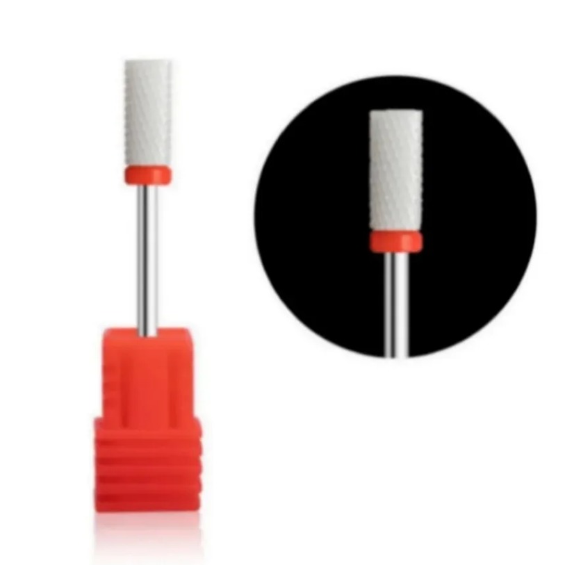 Description Picture 6 of itemCeramic Nail Drill Bits Milling Cutter For Manicure Gel Polish Removal Cutter Nail Sander Tip Professional Nail Stylist Supplies